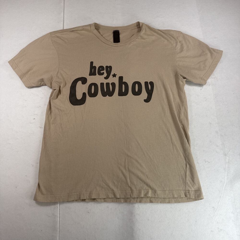 Hey Cowboy Sweet Claire Oversized Soft Short Sleeve T Shirt Size S/M
